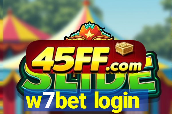 w7bet login